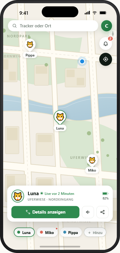 TRACCID App preview